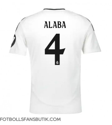 Real Madrid David Alaba #4 Replika Hemmatröja 2024-25 Kortärmad